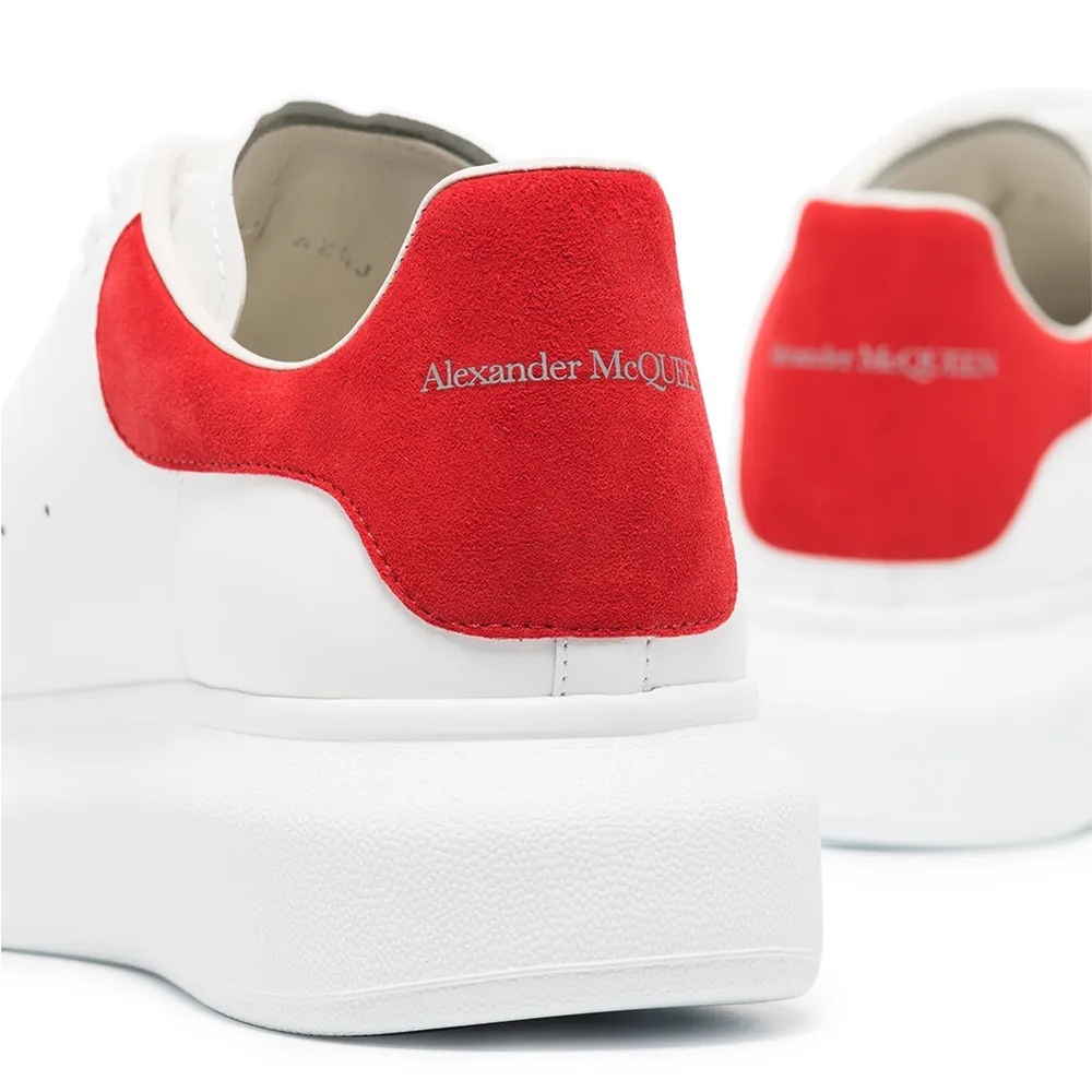 ALEXANDER MCQUEEN OVERSIZED SNEAKERS | WHITE RED | SIZE 40 | AUTHENTIC